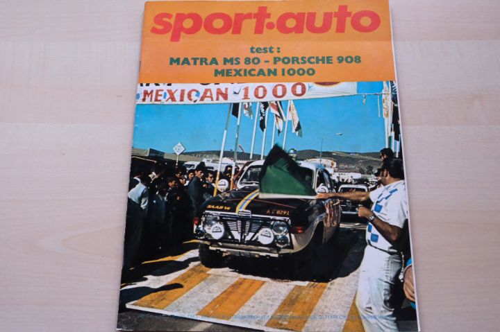 Deckblatt Sport Auto (11/1970)